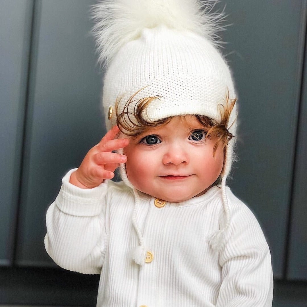 Cashmere Aviator Hat - Petite Maison Kids