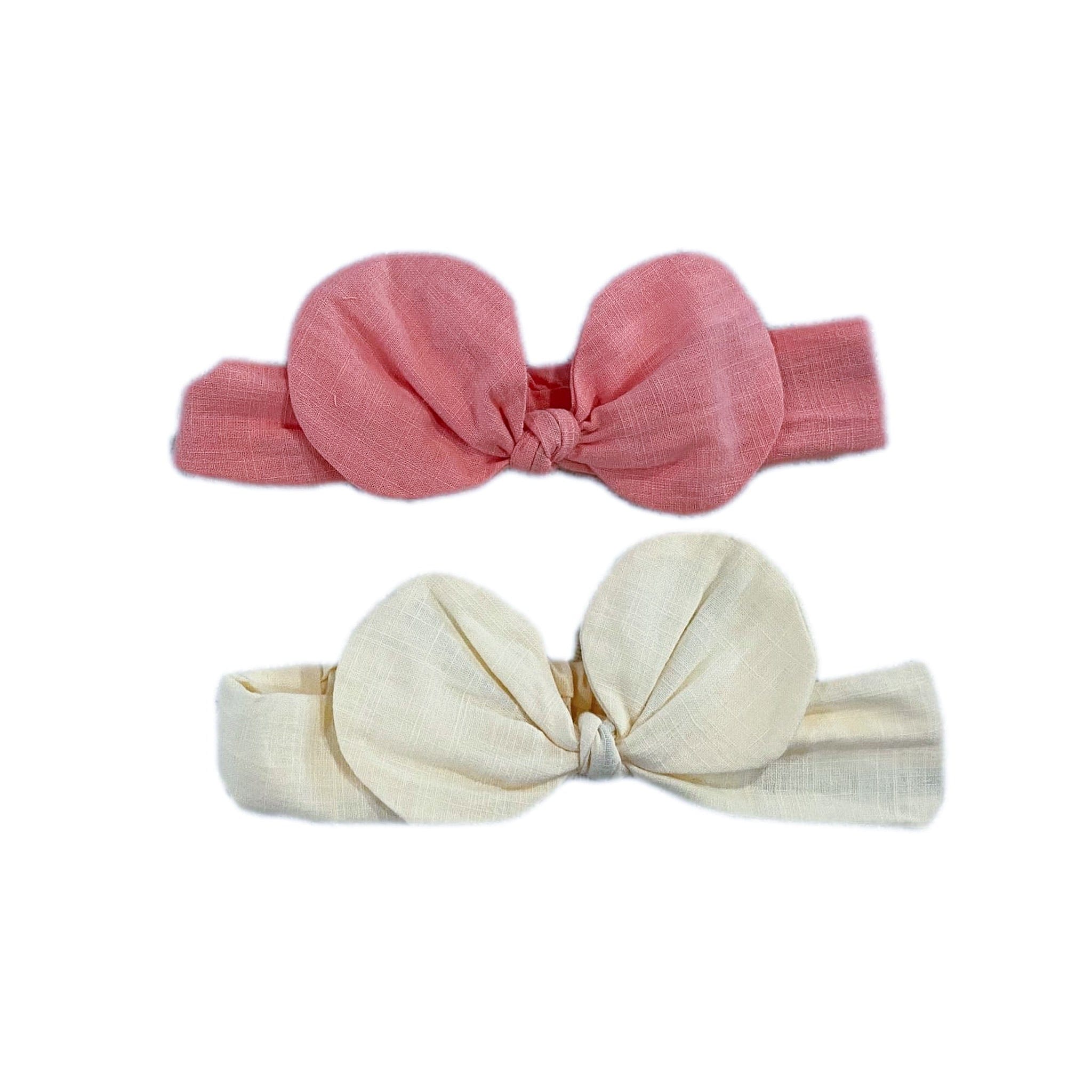 Minnie Linen Headband - Petit Maison Kids