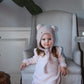 Dusty Pink Cashmere Teddy Hat - Petit Maison Kids