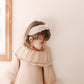 Ella Knit Beige Feather Dress - Petite Maison Kids