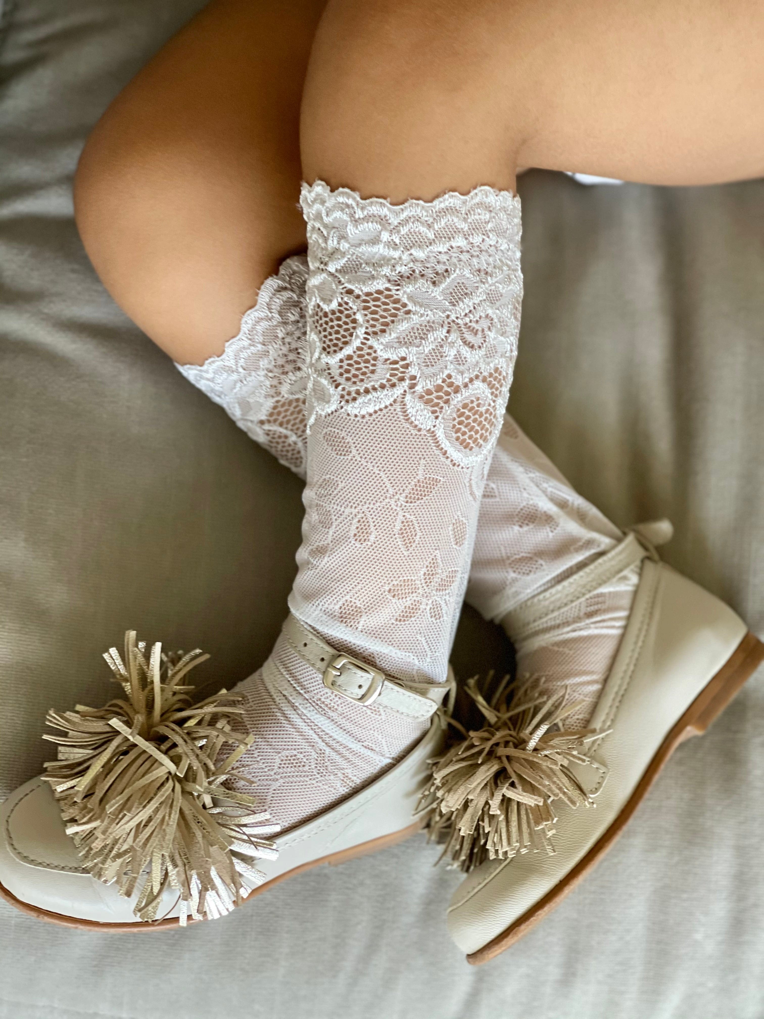 Flora Lace Socks - Petite Maison Kids