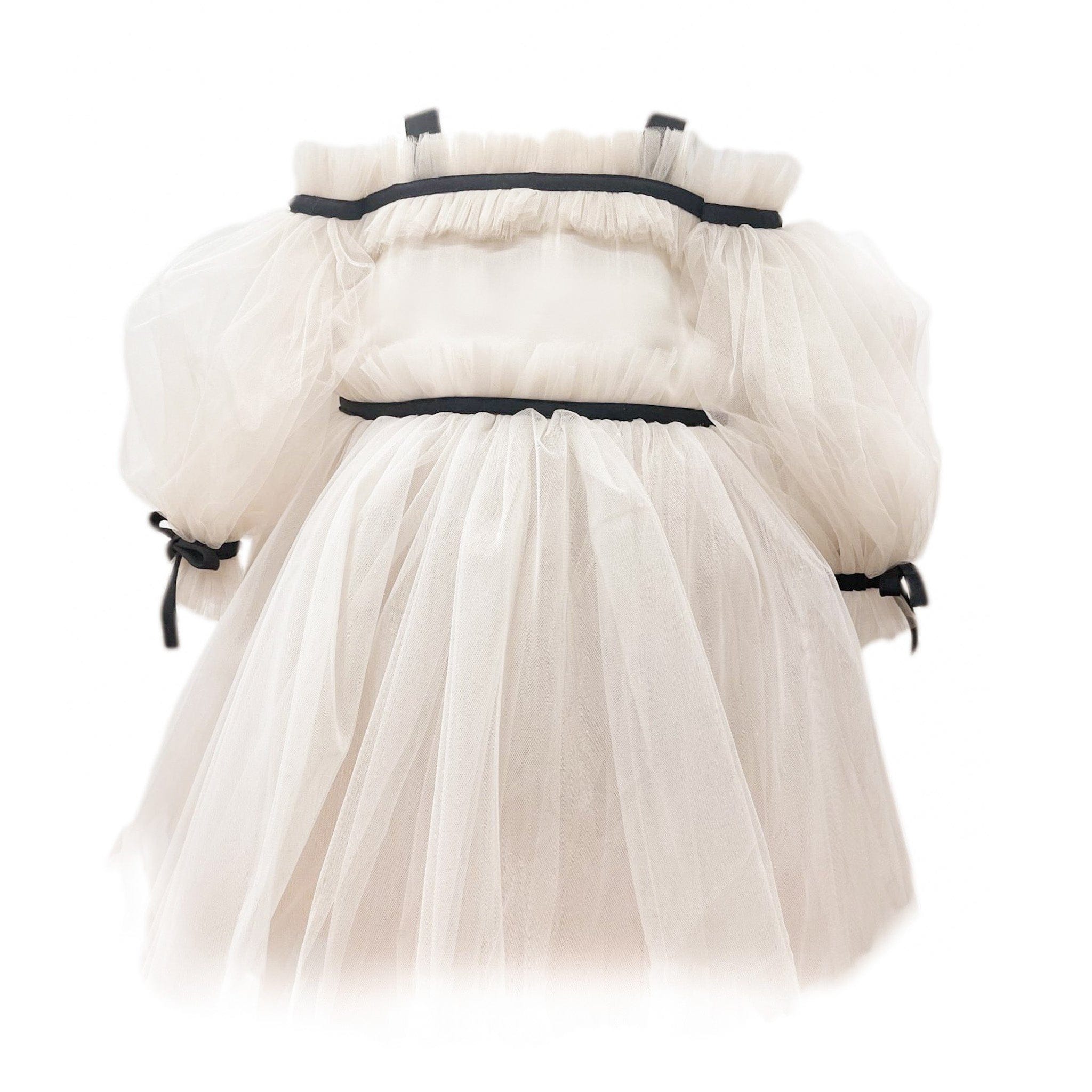 Coco Caramel Tulle Dress - Petite Maison Kids