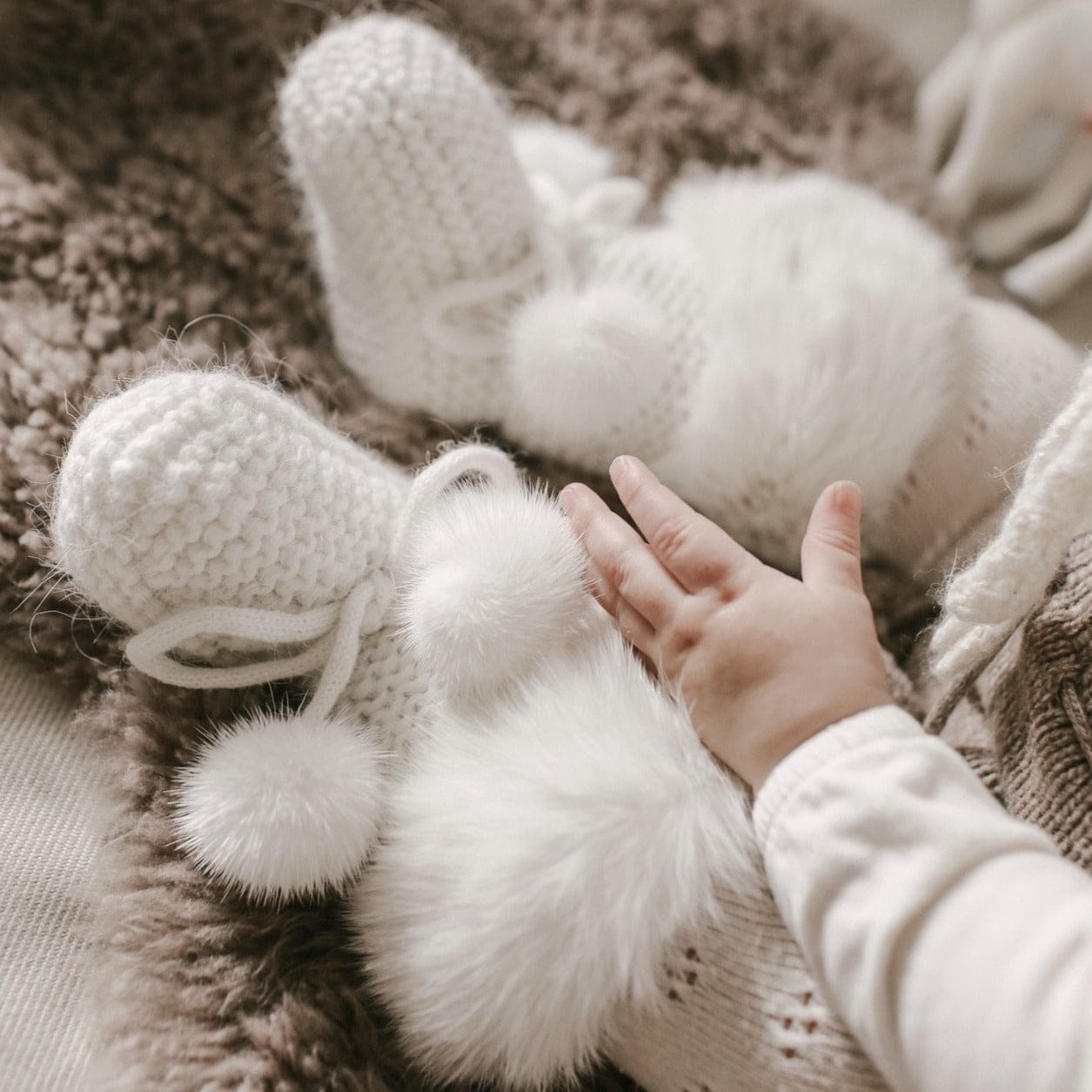 Angora Valenki Booties - Petite Maison Kids