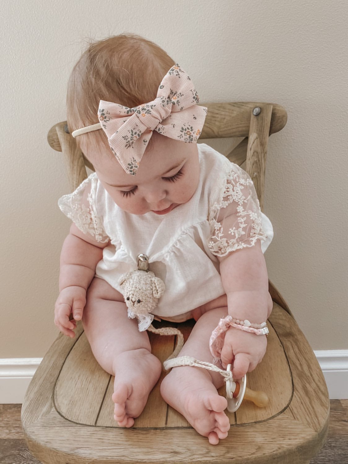 Wild Flower Baby Hair Wrap - Petite Maison Kids