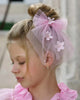 Eva Pink Tulle Hair Bow
