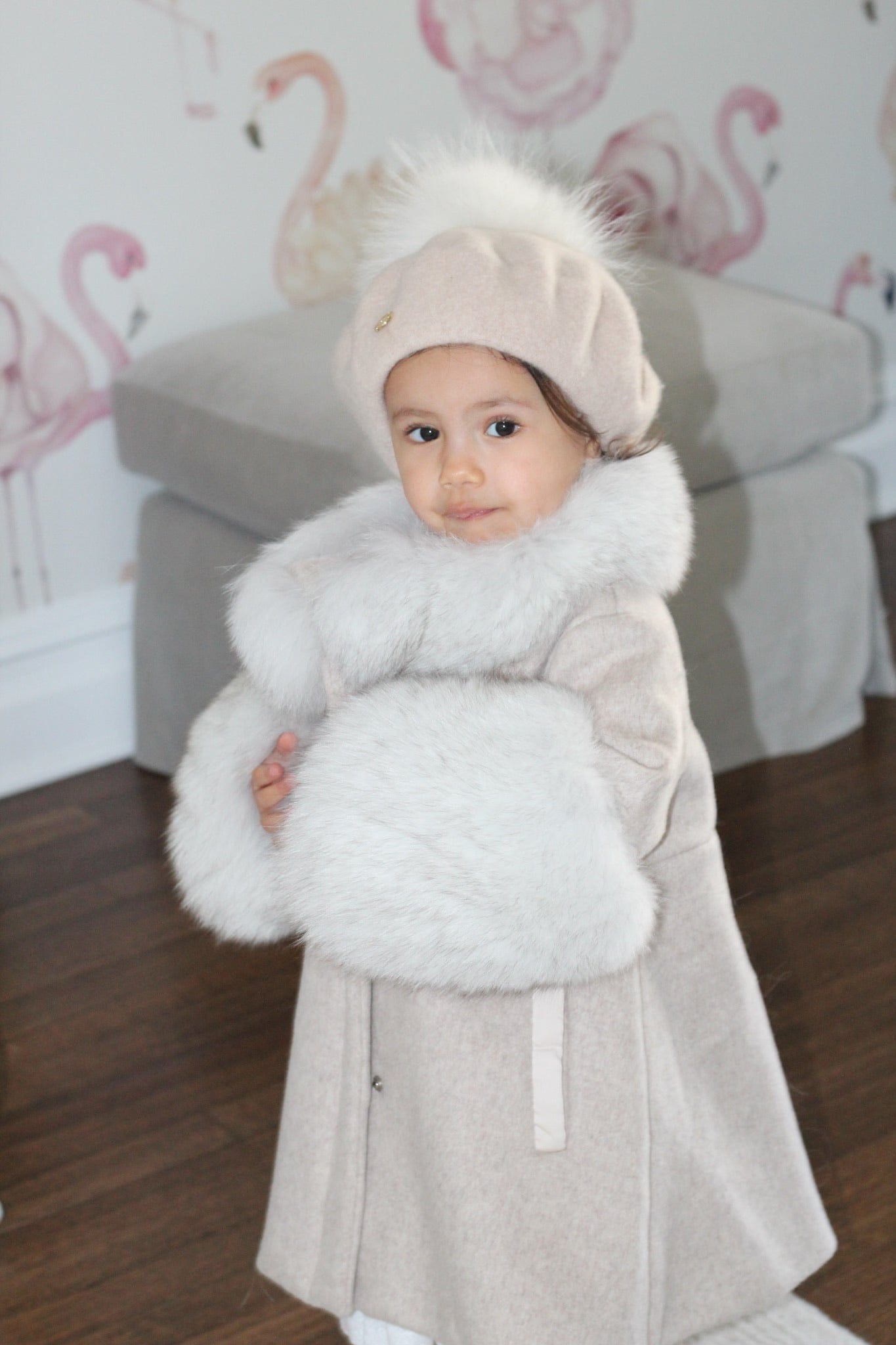 Karenina Wool Coat - Petite Maison Kids