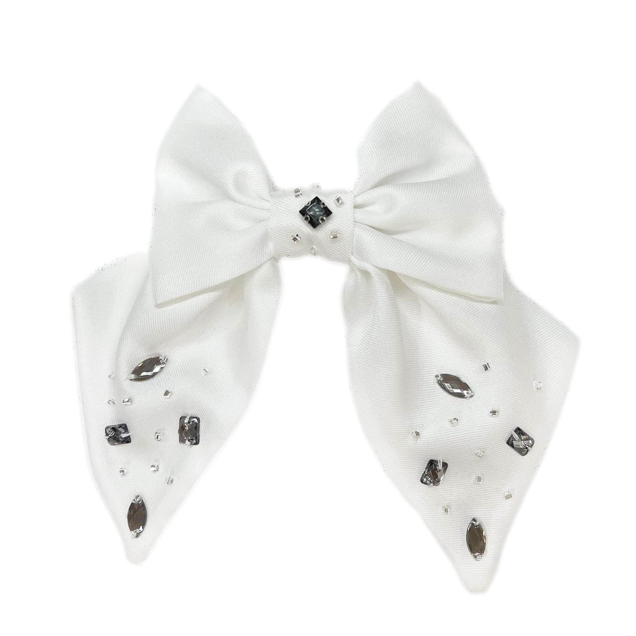 Audrey Rhinestone Hair Bow - Petite Maison Kids