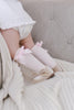 Ribbed Knee High Socks With Bows - Petit Maison Kids