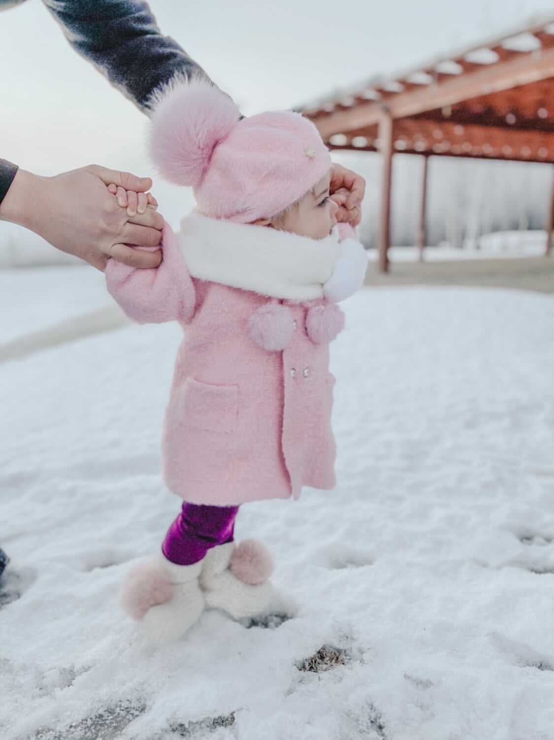 Milana Rose Beret - Petite Maison Kids