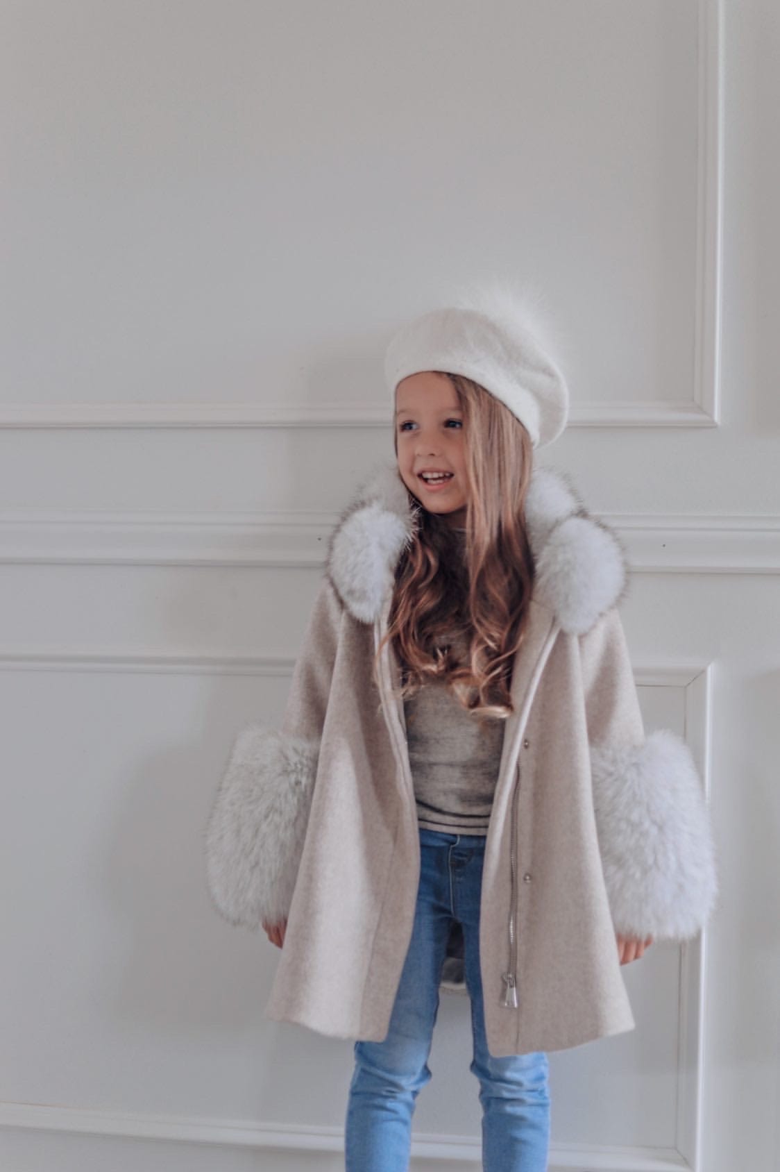 Karenina Wool Coat - Petite Maison Kids