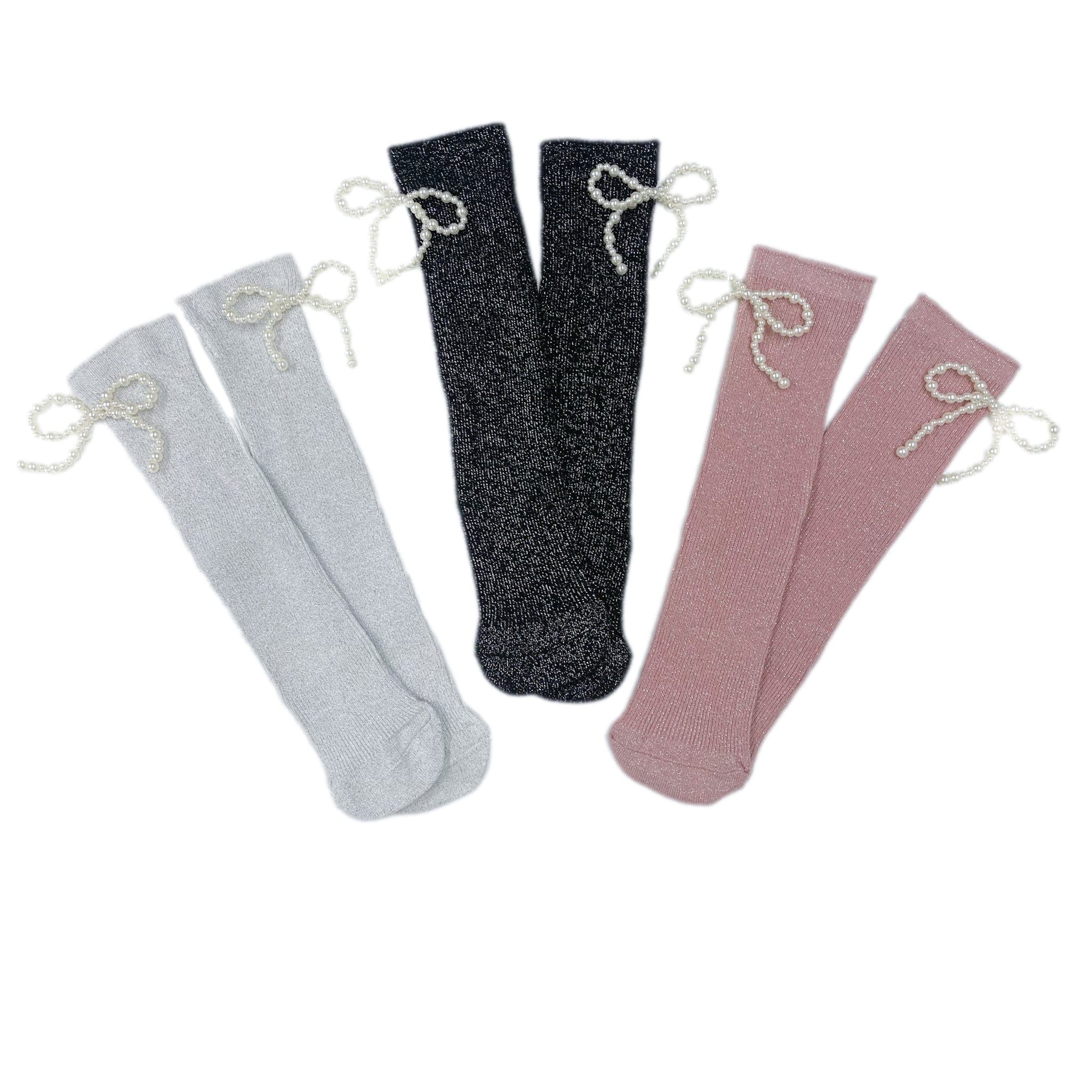 Perla Shimmer Socks - Petite Maison Kids