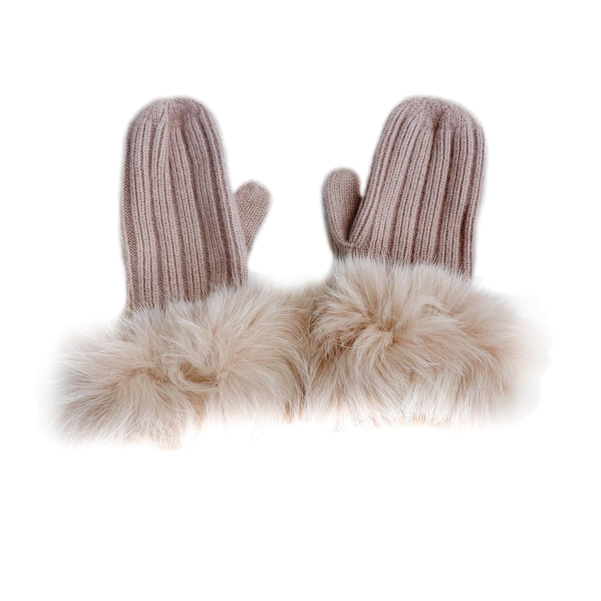 Cashmere Latte Mittens - Petite Maison Kids