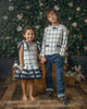 Checkered Linen Top and Pants Set - Petite Maison Kids