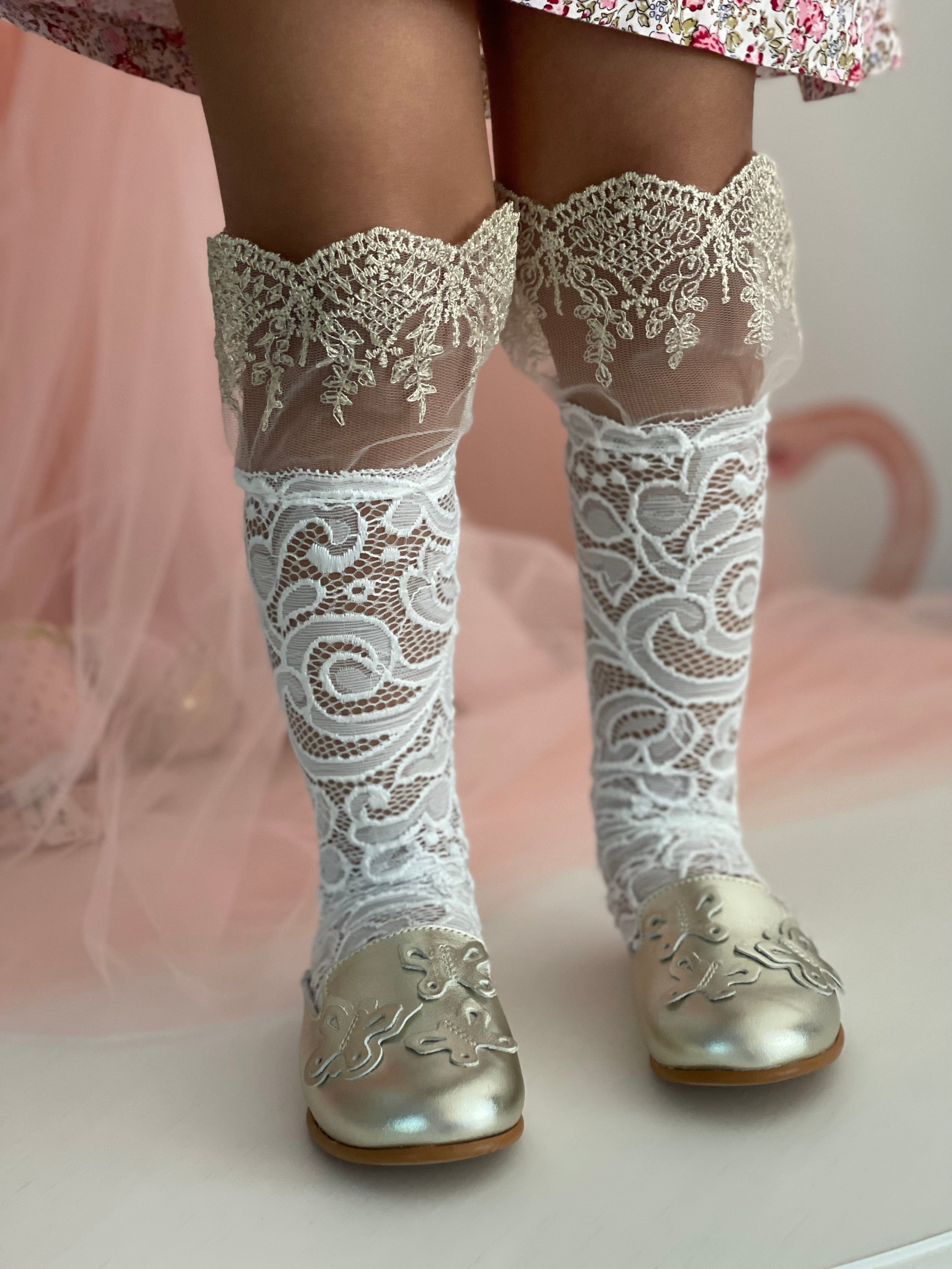 Aida Lace Socks - Petite Maison Kids