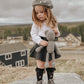Flare Skirt with Velvet Bows - Petite Maison Kids