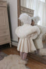 Evie Ivory Wool Capelet - Petite Maison Kids