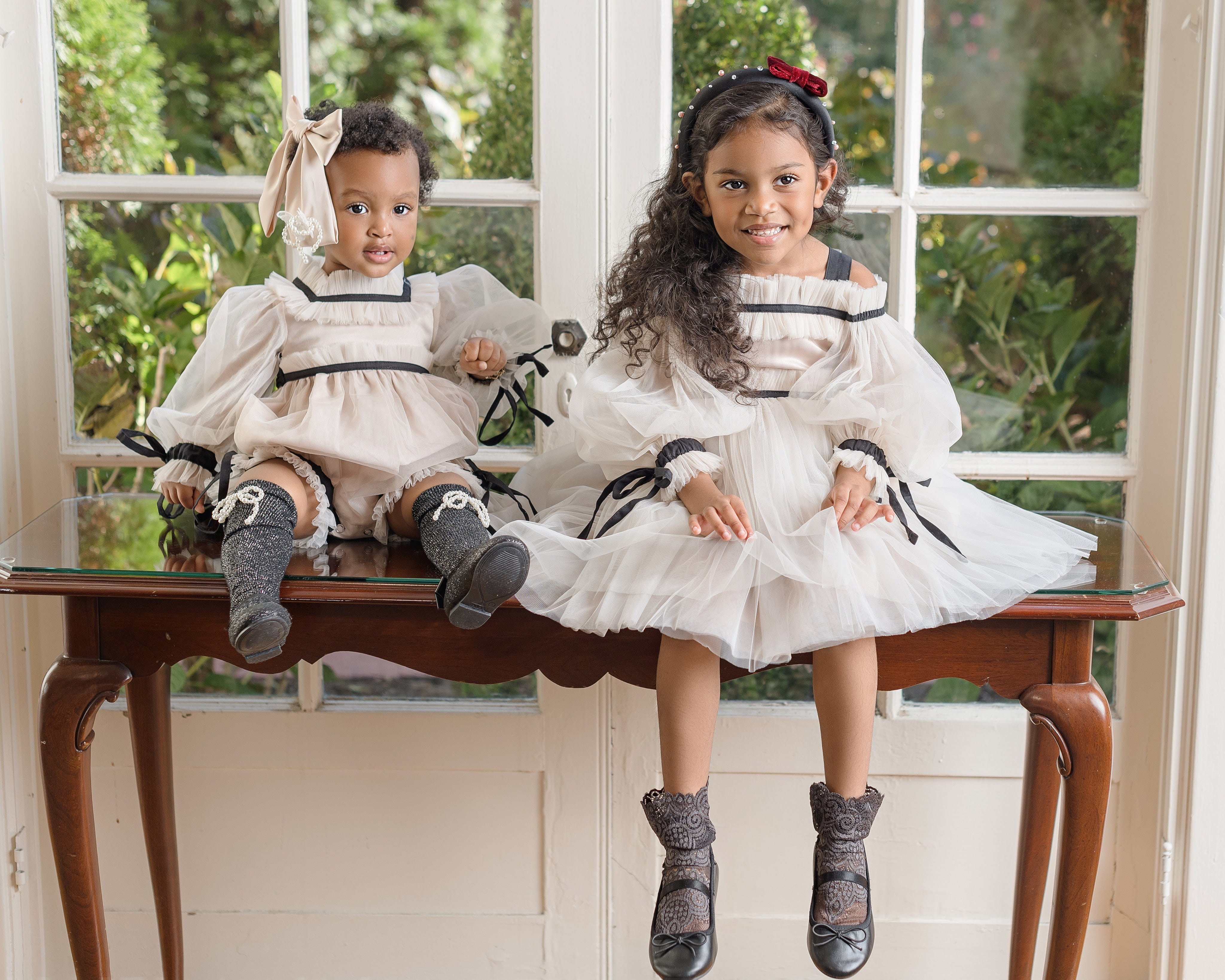 Coco Caramel Tulle Dress - Petite Maison Kids