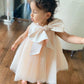 Jackie Peach Dress - Petite Maison Kids