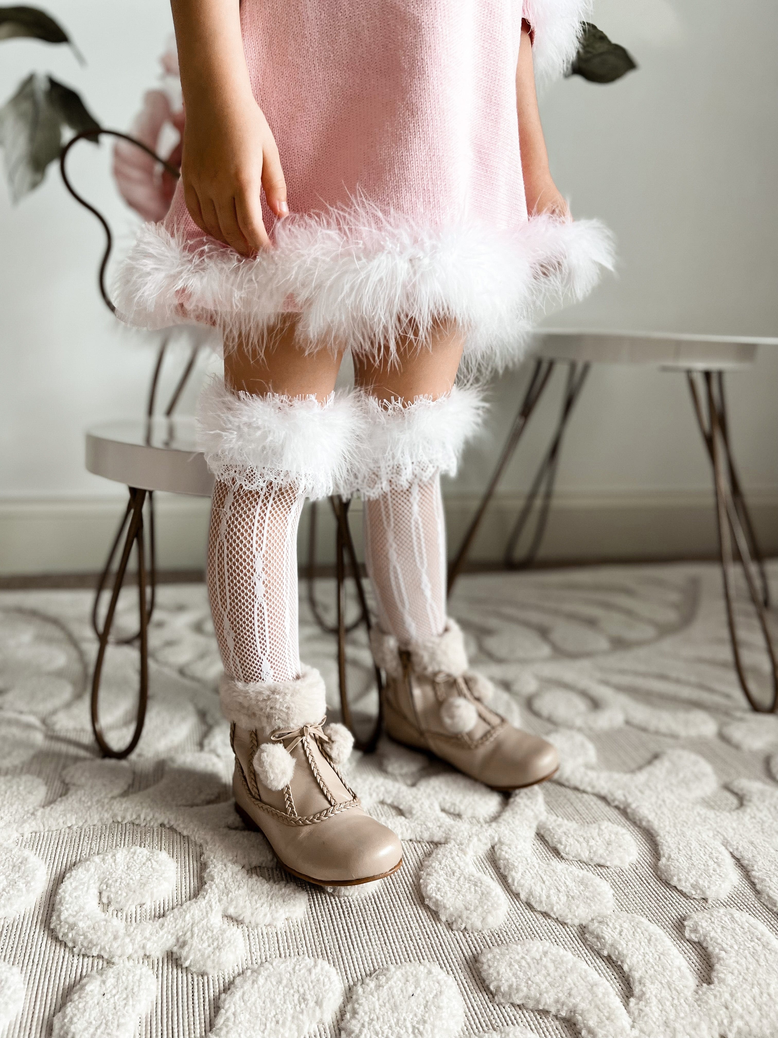 Irina Shearling Booties - Petite Maison Kids