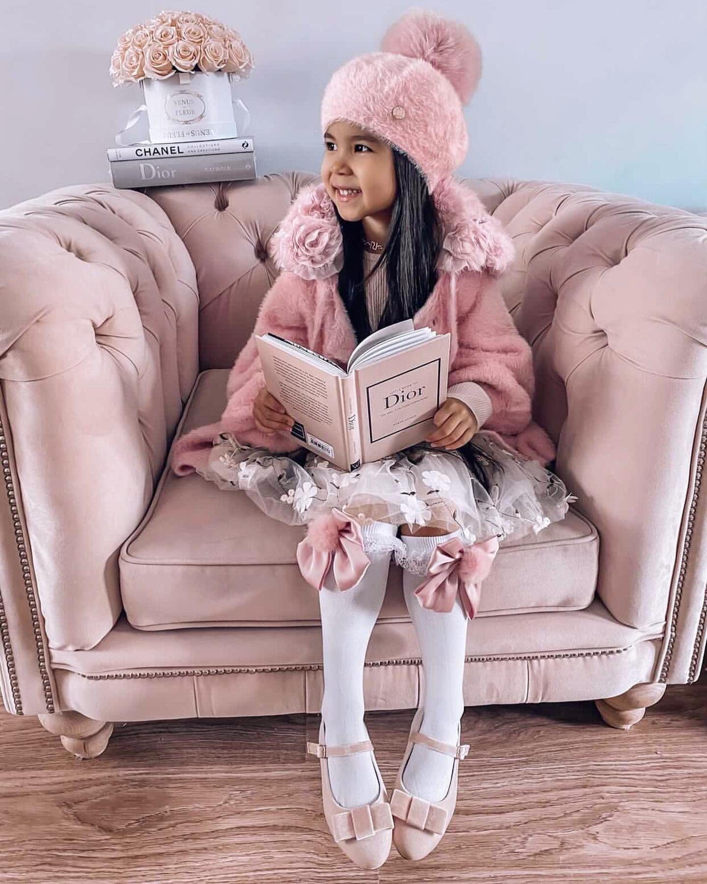 Milana Rose Beret - Petite Maison Kids