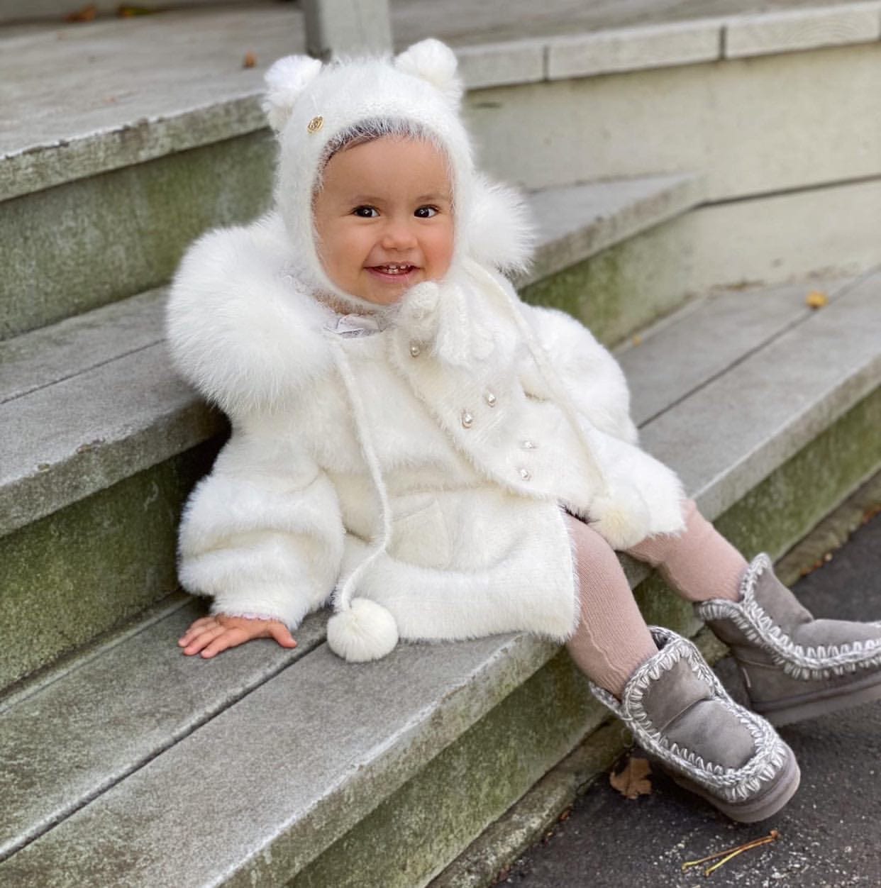 Cashmere Teddy Hat - Petit Maison Kids