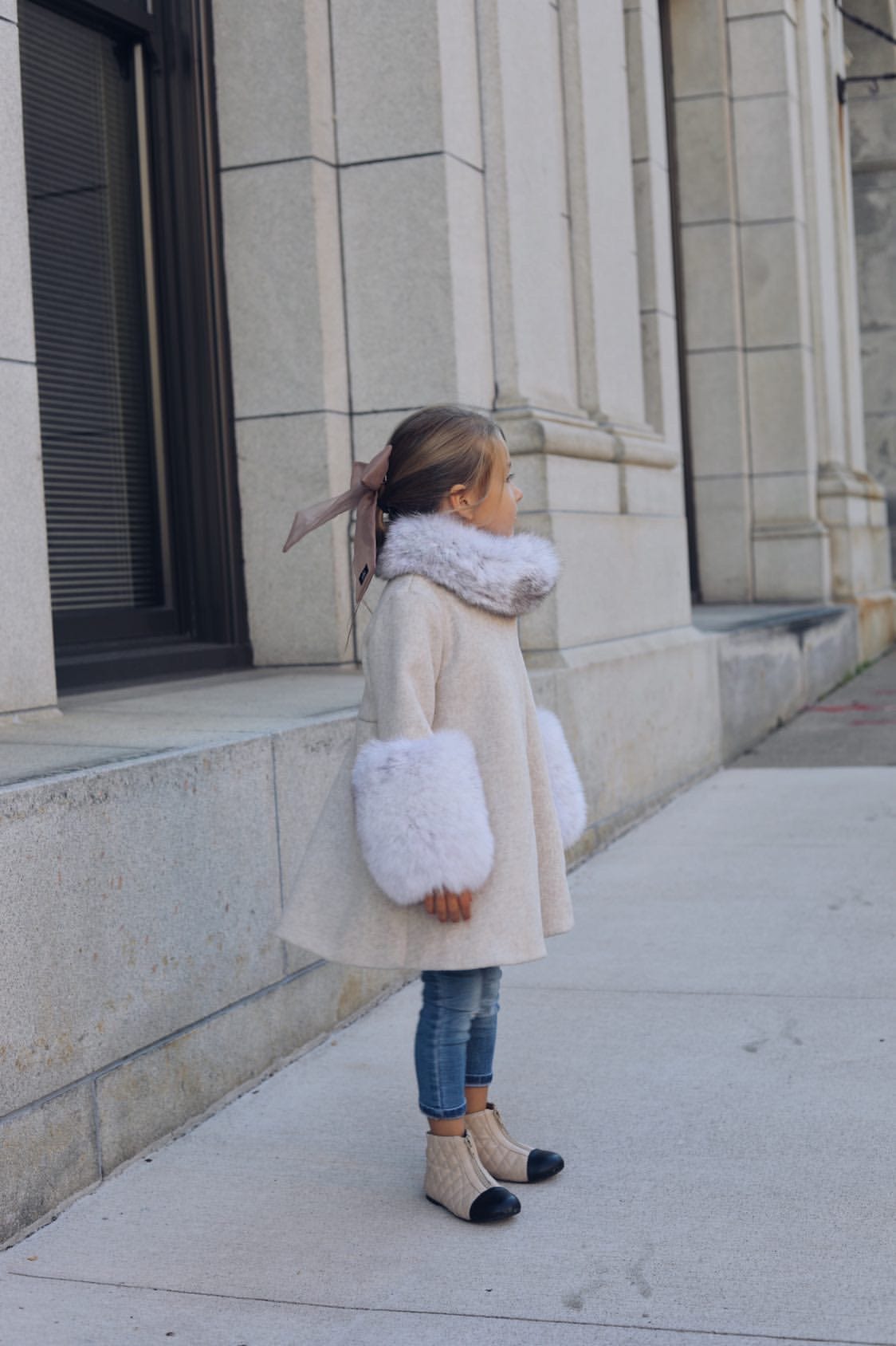 Karenina Wool Coat - Petite Maison Kids