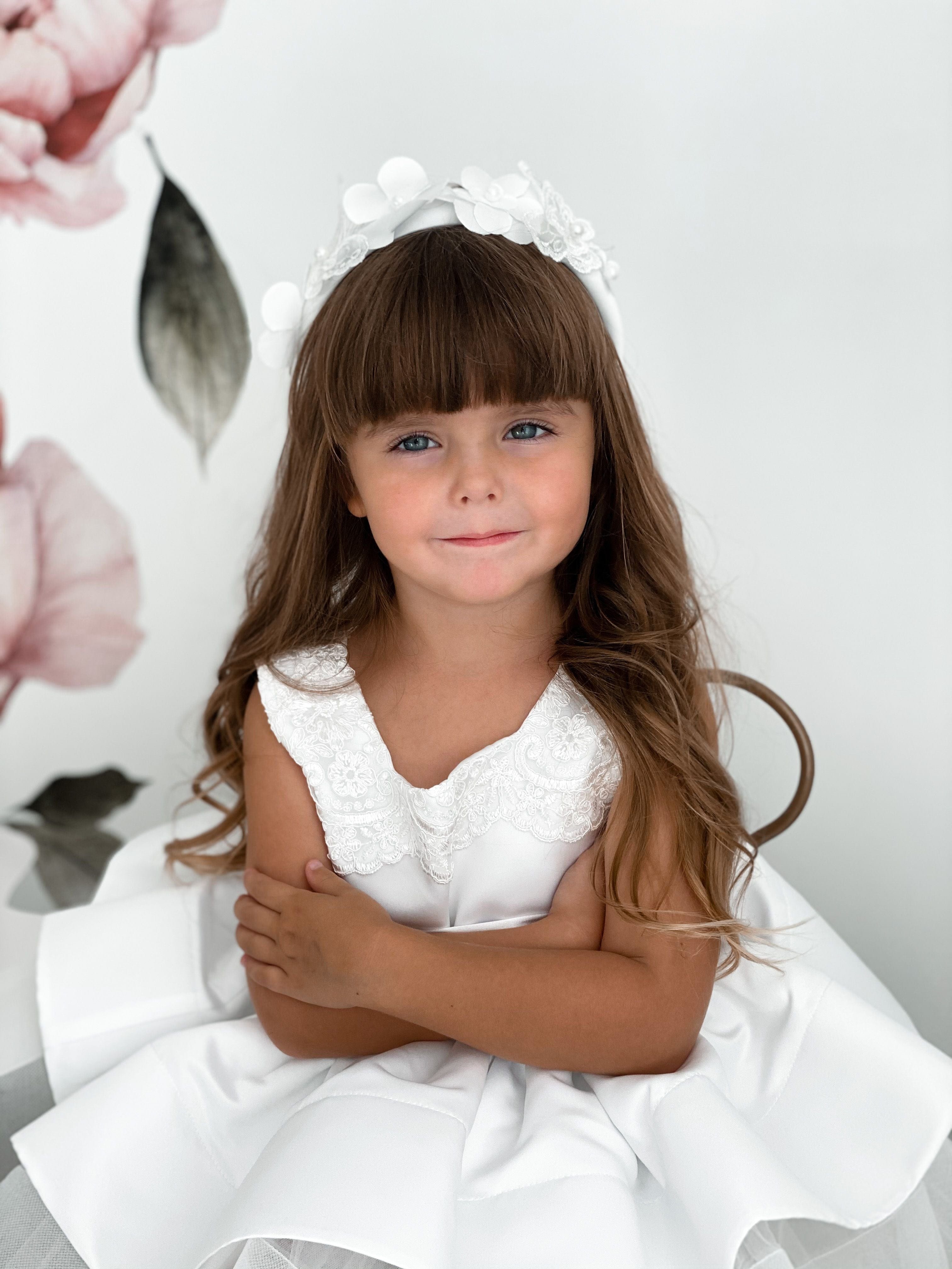 Butterfly Satin Headband - Petite Maison Kids