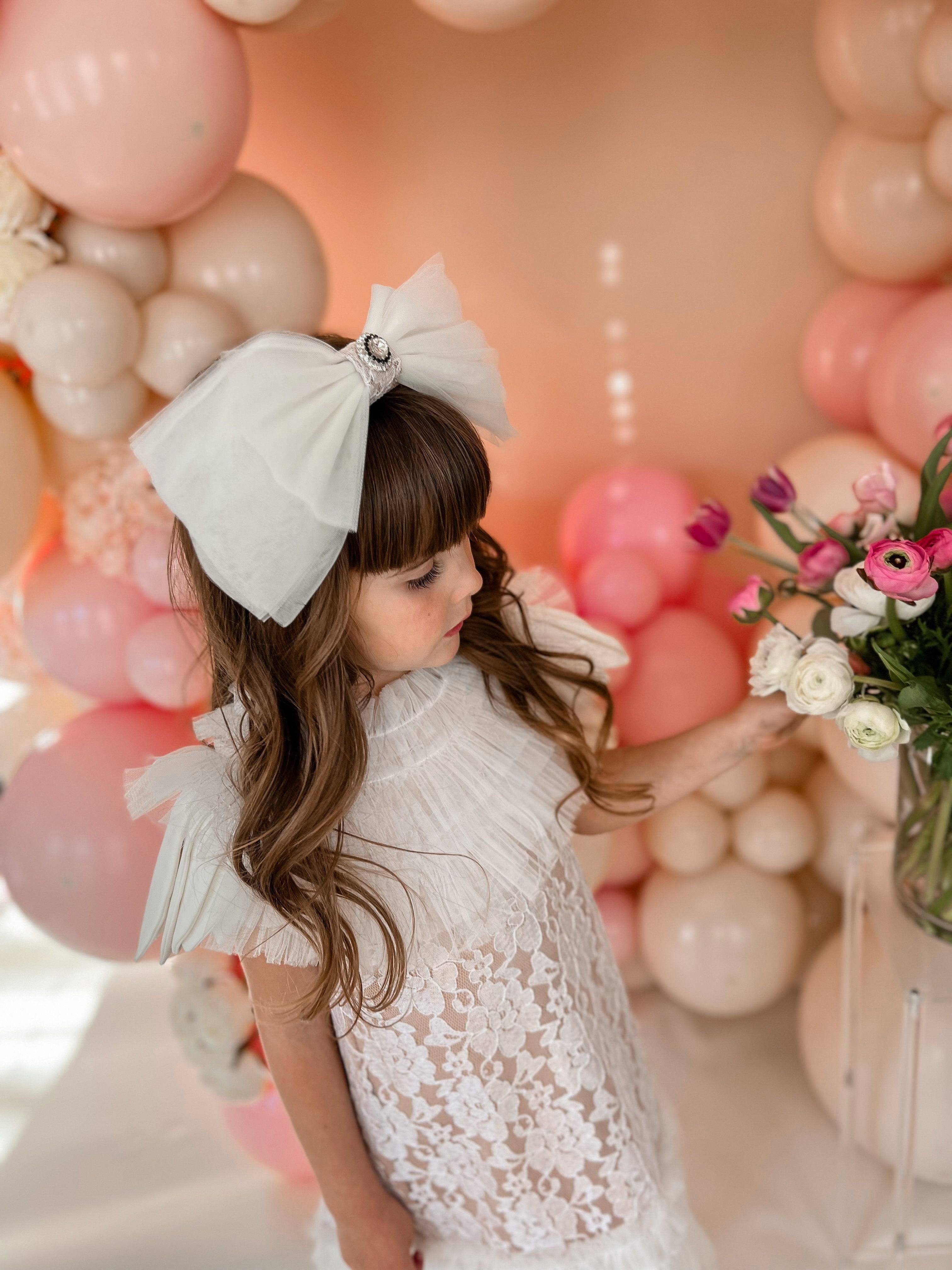 Dove Lace Headband