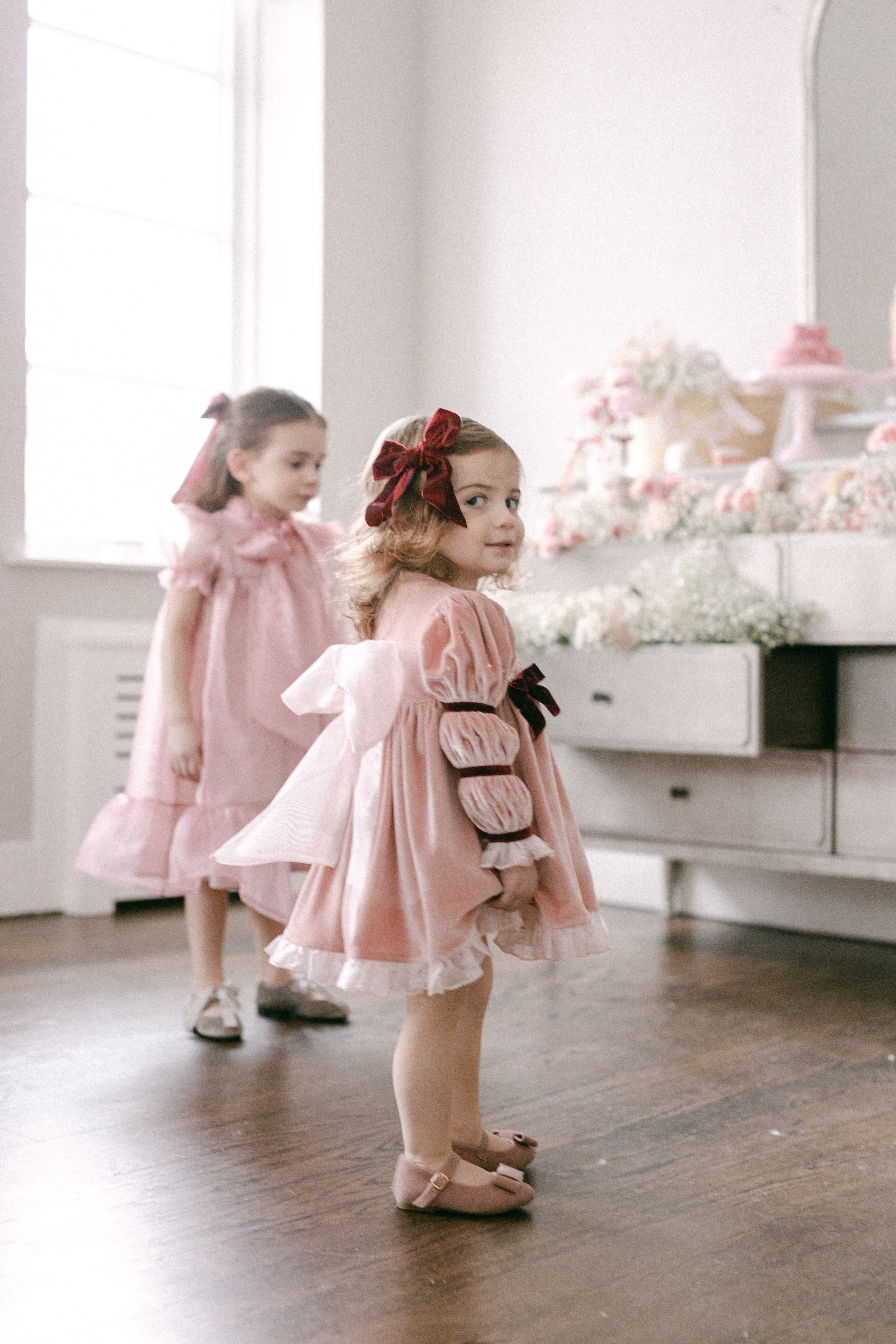 Juliette Velvet Dress - Petite Maison Kids