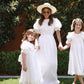 Katherine Embroidered Linen Mom Dress - Petite Maison Kids