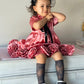 Satin Rose Dress - Petite Maison Kids