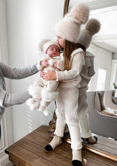 Ruby Ribbed Angora Two Piece Set - Petite Maison Kids
