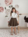 Gwen Ruffle Top