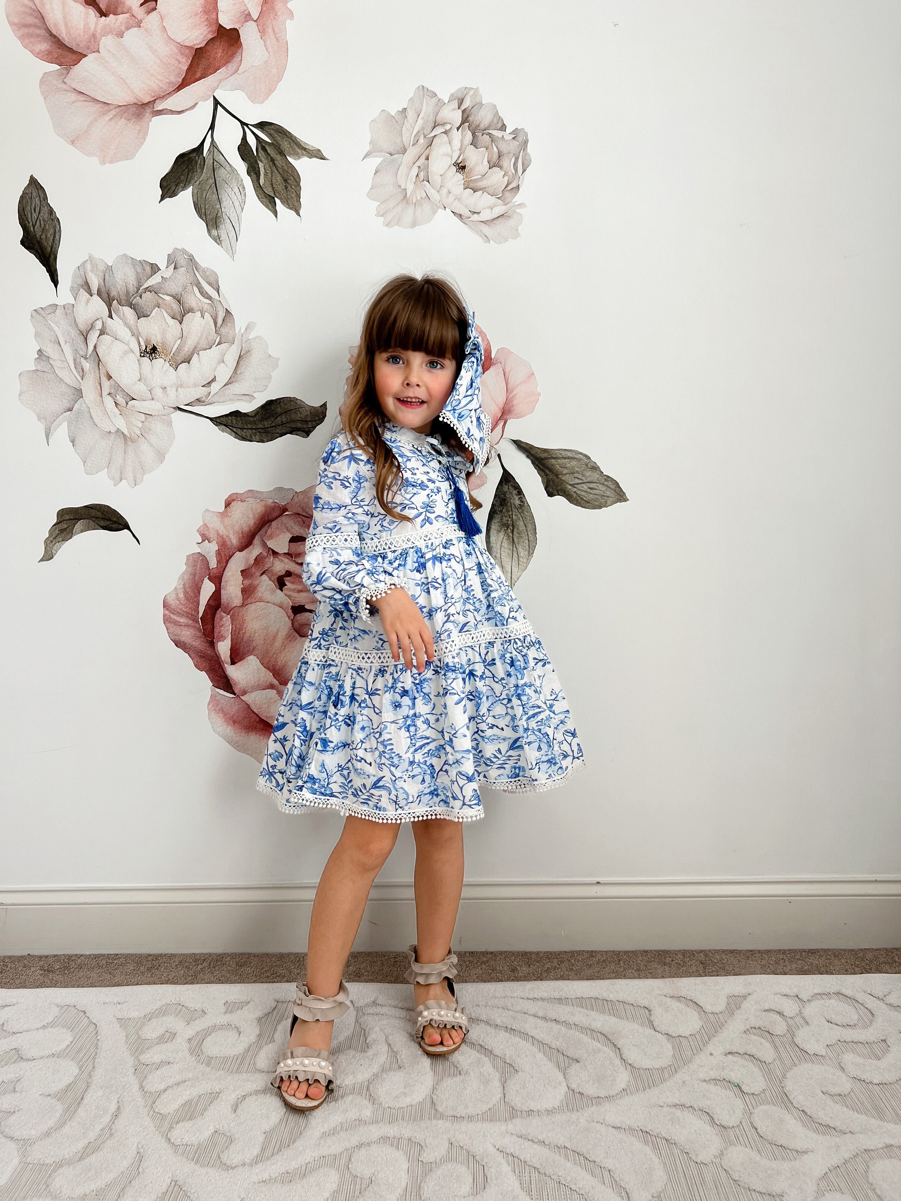 Jaylin Linen Dress - Petite Maison Kids