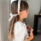 White Satin Headband - Petite Maison Kids