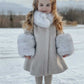 Karenina Wool Coat - Petite Maison Kids