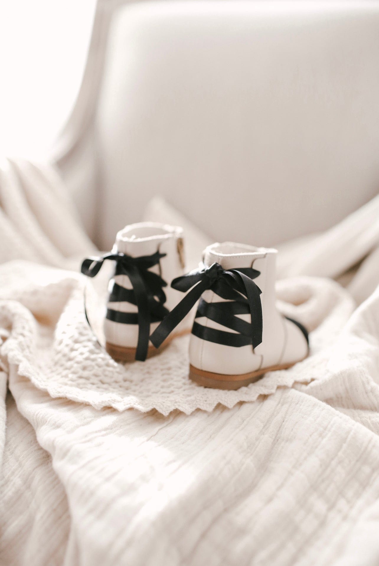 Zoe Leather Booties - Petite Maison Kids