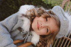Wool Beret with Pom Pom - Petit Maison Kids