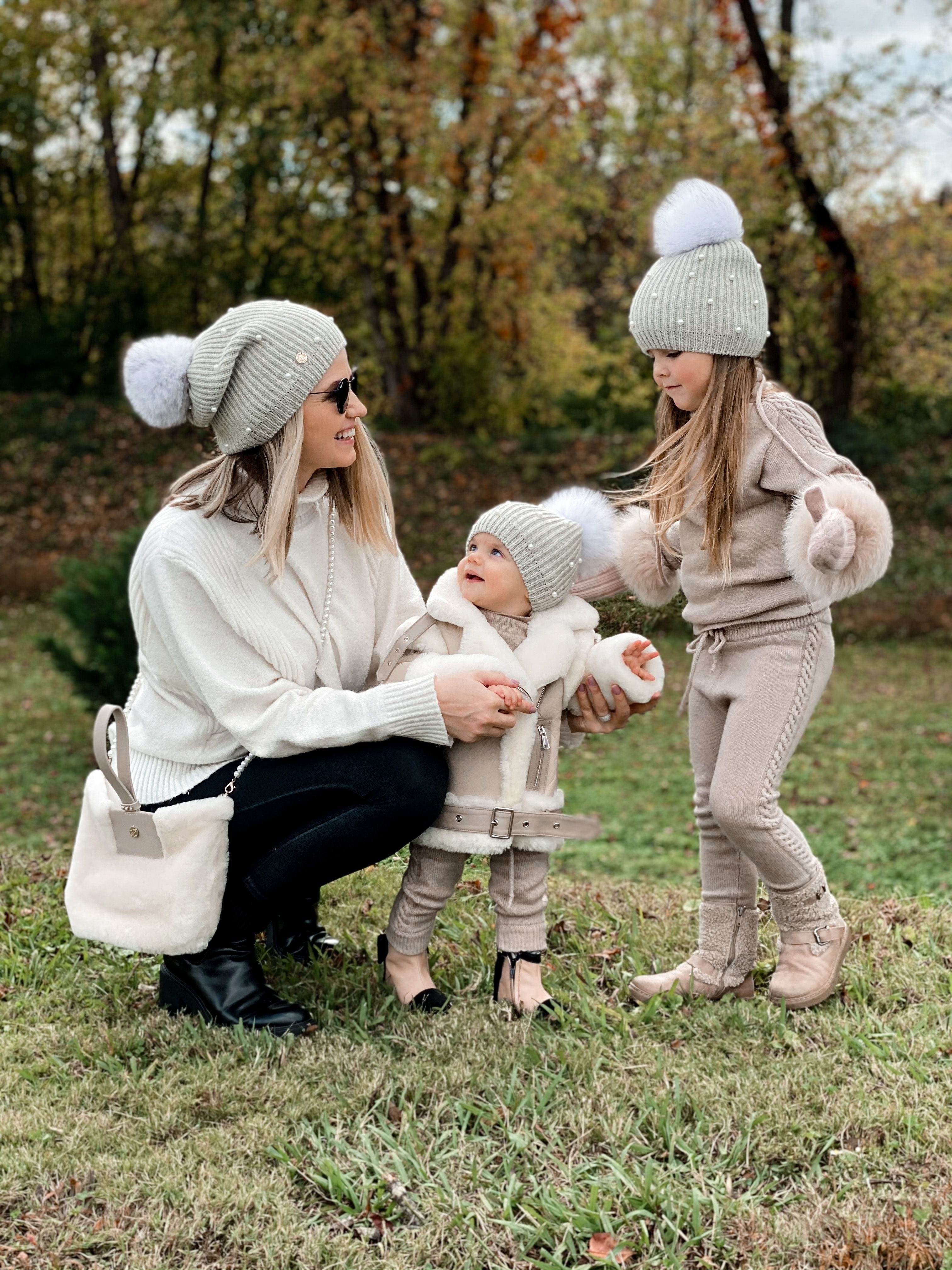 Pearl Angora Hat - Petite Maison Kids