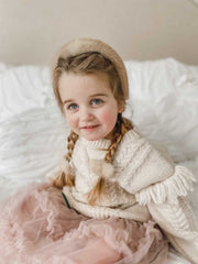 Beige Mink Headband - Petite Maison Kids